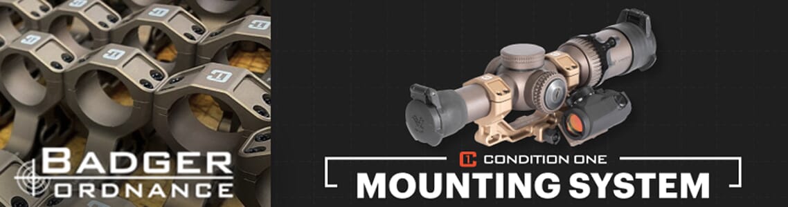 Badger Ordnance C.O.M.M. Mounts