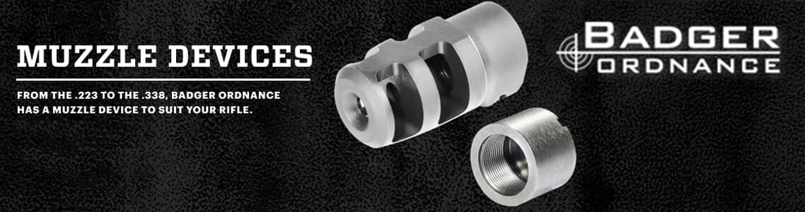 Badger Ordnance Muzzle Devices
