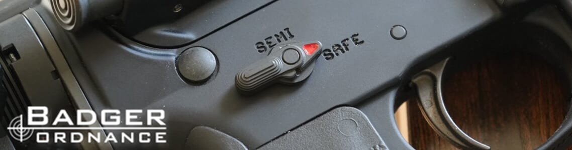 Badger Ordnance Safety, Trigger, and Bolt Access