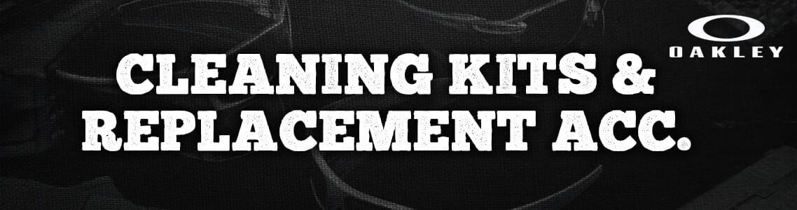 Oakley Cleaning Kits and Replacement Accessories