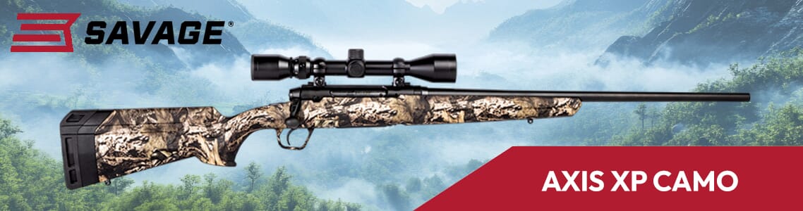 Savage Arms Axis XP Camo Rifles