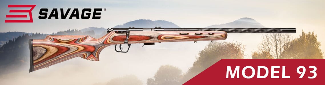 View All Savage Model 93 Rifles