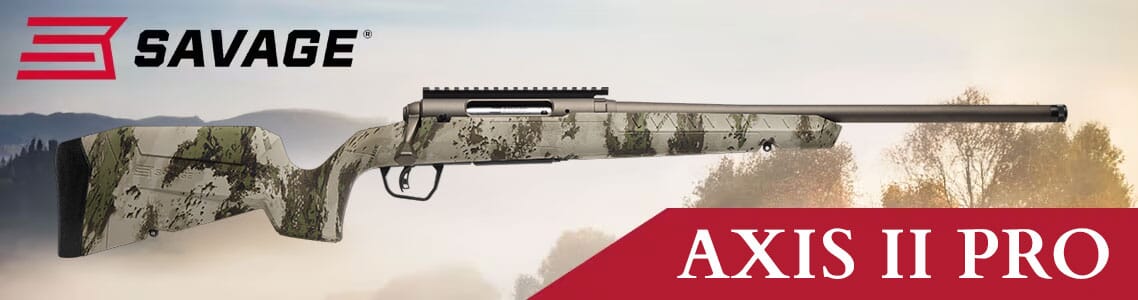 Savage Arms Axis II Pro Rifles
