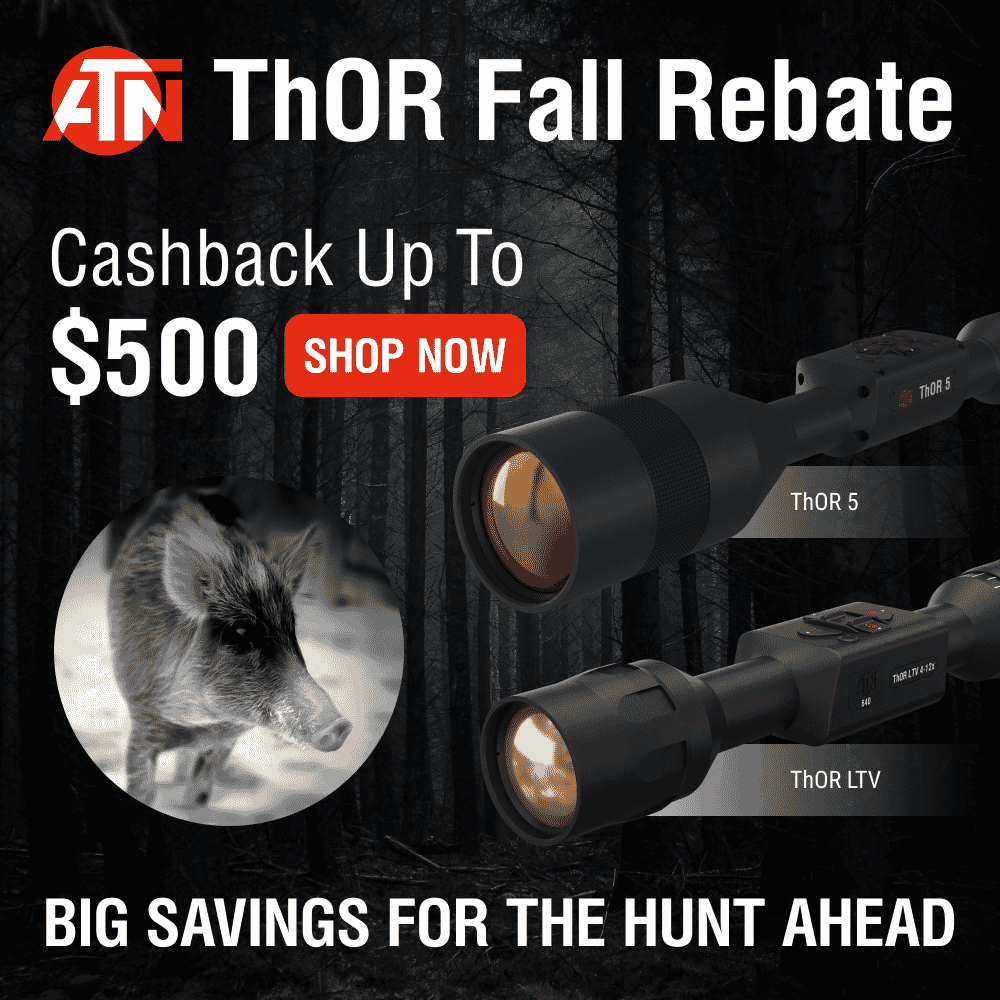 ATN ThOR Fall Rebate - Cashback up to $500