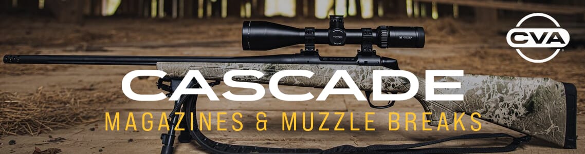 CVA Cascade Magazines & Muzzle Breaks