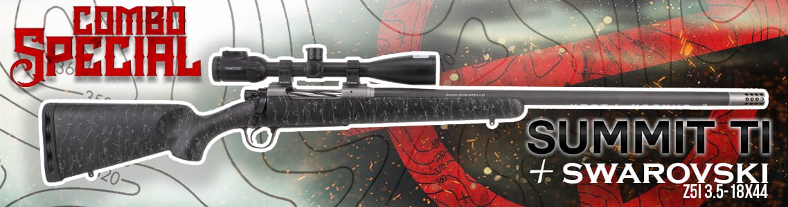 Christensen Arms Summit Ti Rifle & Swarovski Z5i S