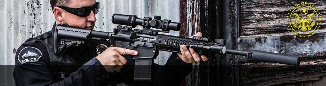 US Optics 1-8X27 Red Dot Scopes