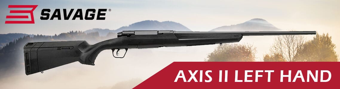Savage Arms Axis II Left Hand Rifles