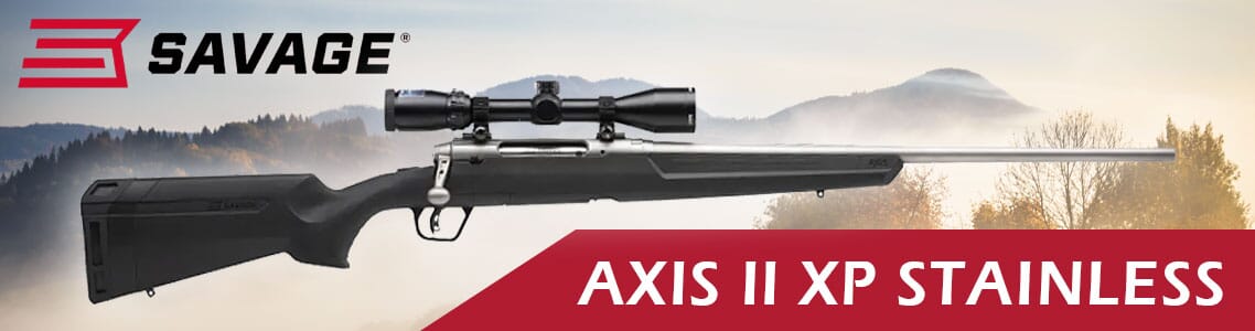 Savage Arms Axis II XP Stainless Rifles
