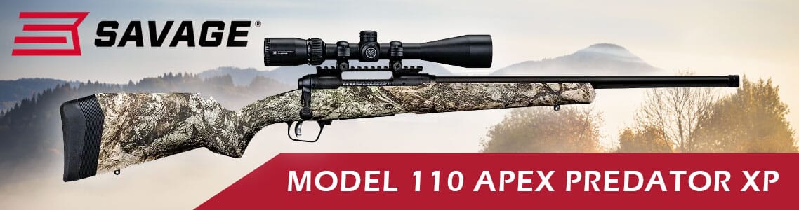 Model 110 Apex Predator XP Rifles