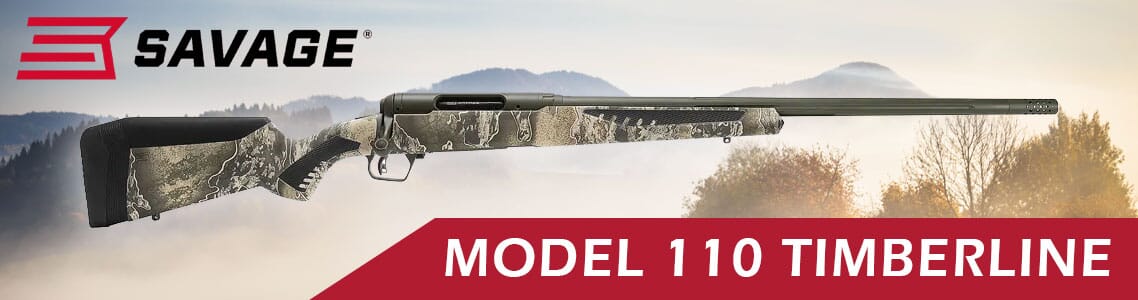 Model 110 Timberline Rifles