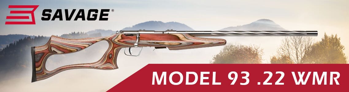 Savage Arms Model 93 .22 WMR Rifles