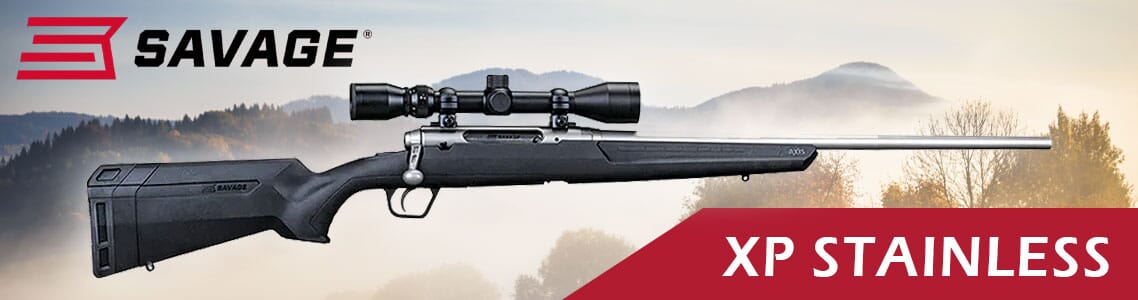 Savage Arms Axis XP Stainless Rifles