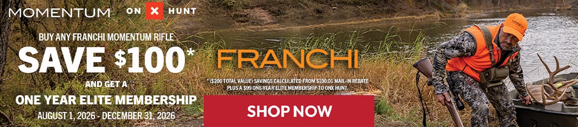 Franchi $100 Rebate