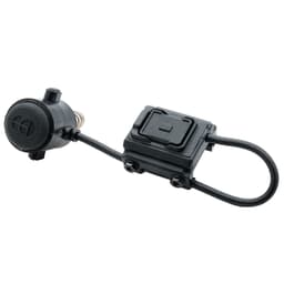Cloud Defensive Rein Single Momentary Switch CD2219-B-BLK