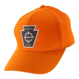 EuroOptic Keystone Logo Blaze Orange Hat EO-HAT-BLAZE-KEYSTONE