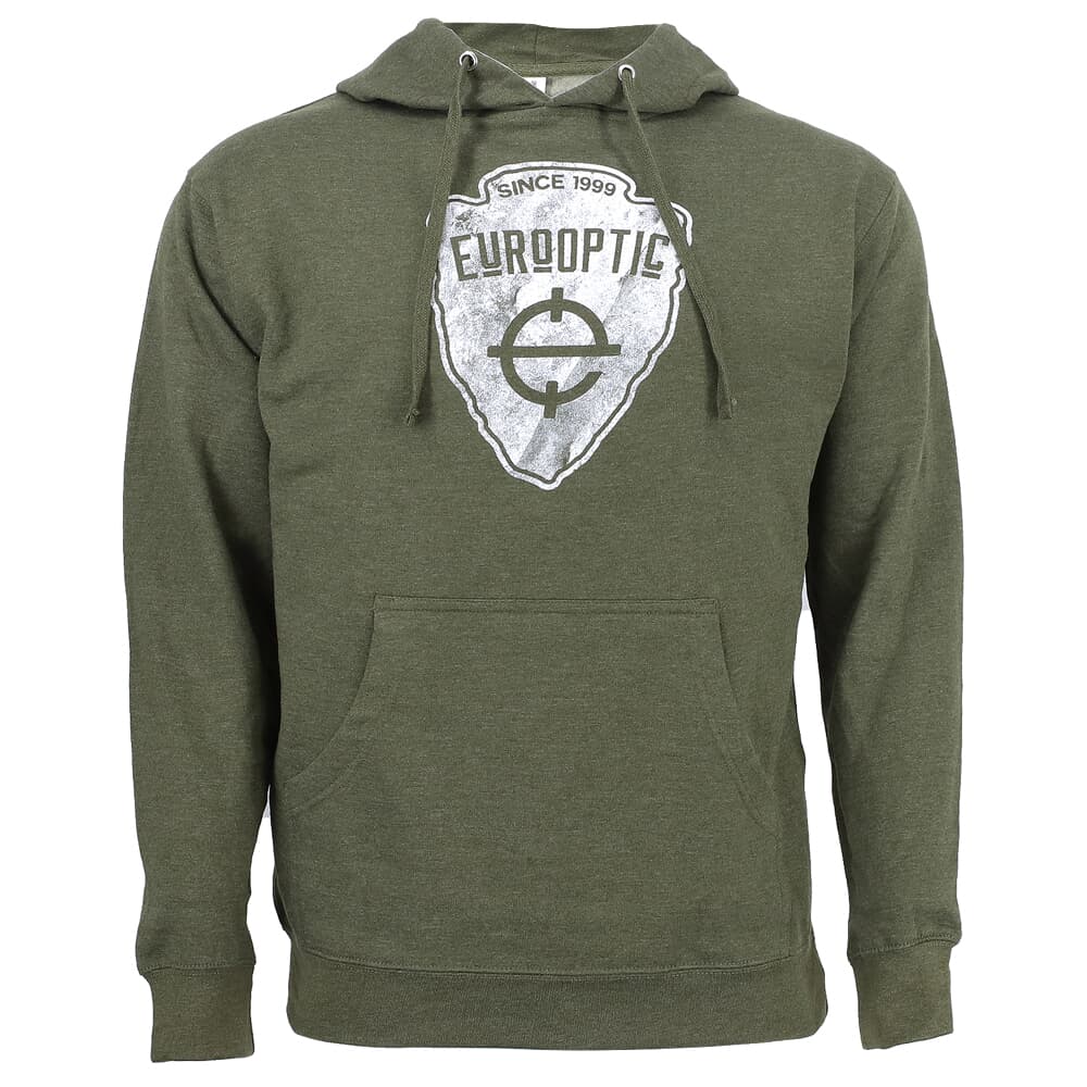 EuroOptic Arrowhead Army Heather Hoodie XL HOODIE-ARMYHTH-ARROWHEAD-XL