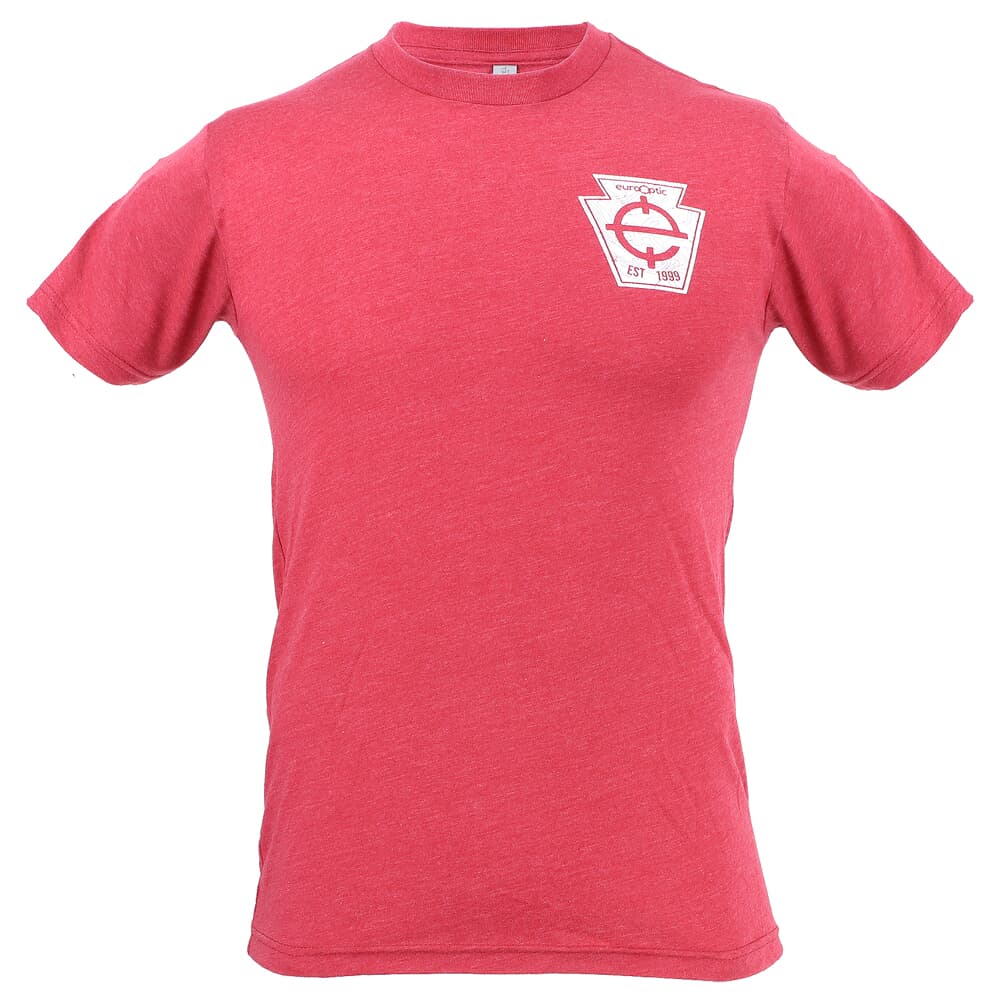 EuroOptic Keystone Cardinal Red Tee XL TEE-RED-KEYSTONE-XL