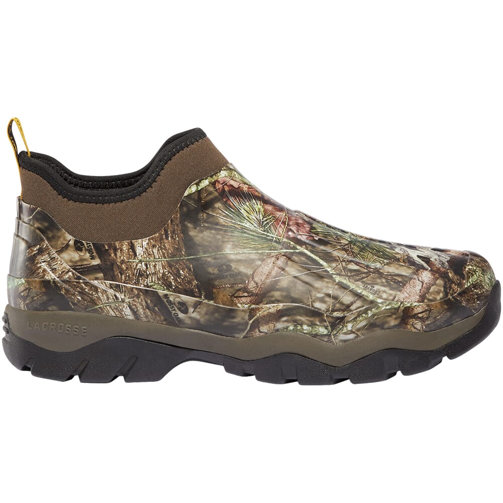 Lacrosse Alpha Muddy 4.5" Mossy Oak Break-Up Country 3.0mm Insulated WP Slip-On Boot Size 330020