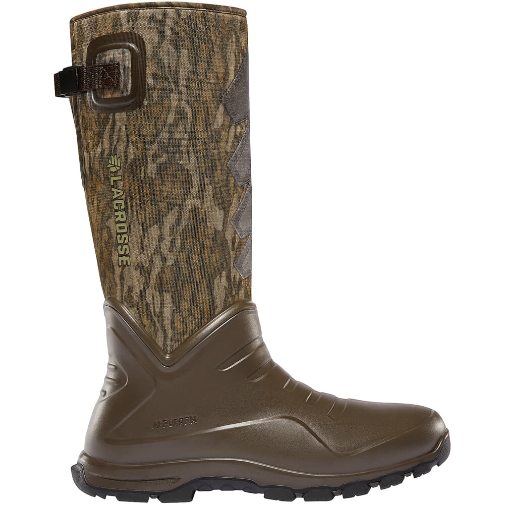 Lacrosse AeroHead Sport 16&quot; Mossy Oak Btmld 7mm Brush Tuff Boot 340224