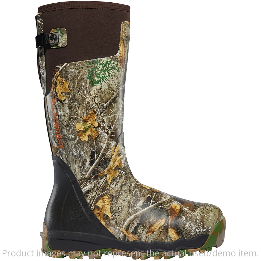 Lacrosse USED Alphaburly Pro 18&quot; Realtree Edge Waterproof Boot Size 11 376024-11 - Like New - Damaged Box USED8162