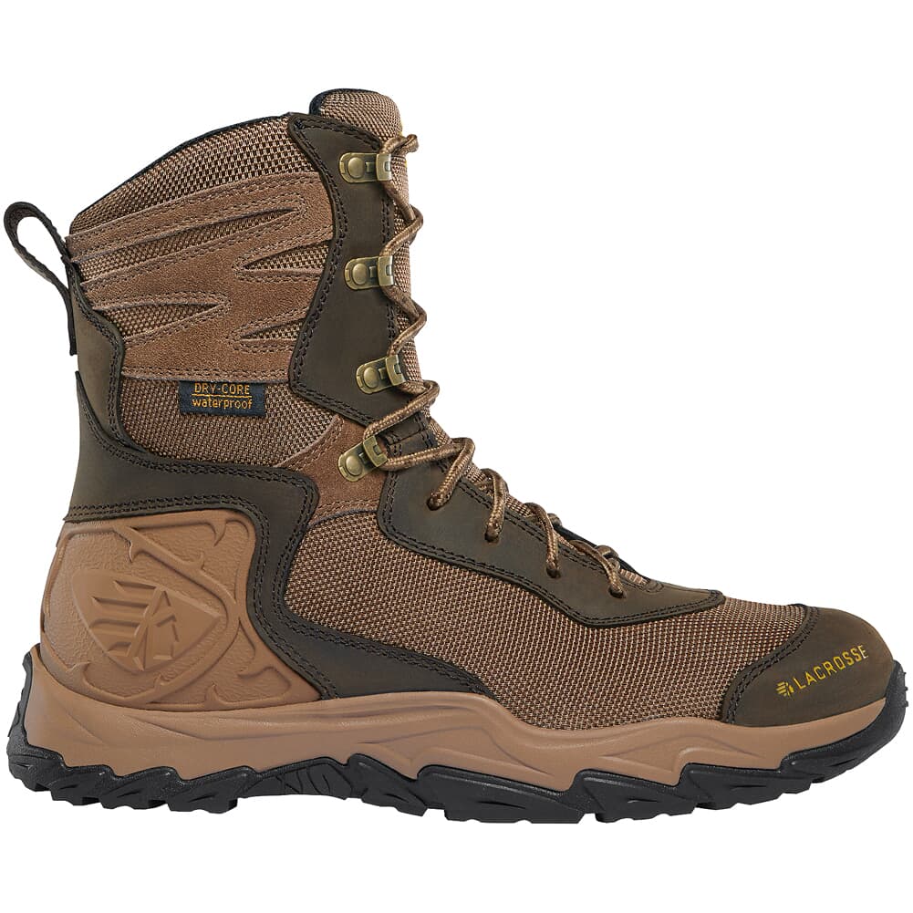 Lacrosse Windrose 8&quot; Brown Laced Boot 513360