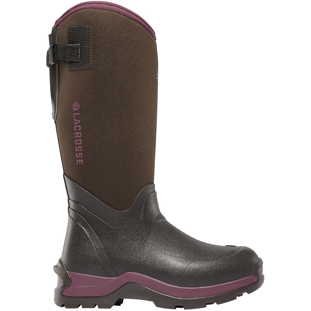 Lacrosse Women's Alpha Thermal 14&quot; Choc/Plum 7mm Neoprene Boot 644104
