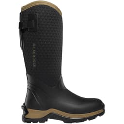 Lacrosse Women's Alpha Thermal 14" Blk/Tan 7mm Neoprene Boot Sz 11M 644108-11-M