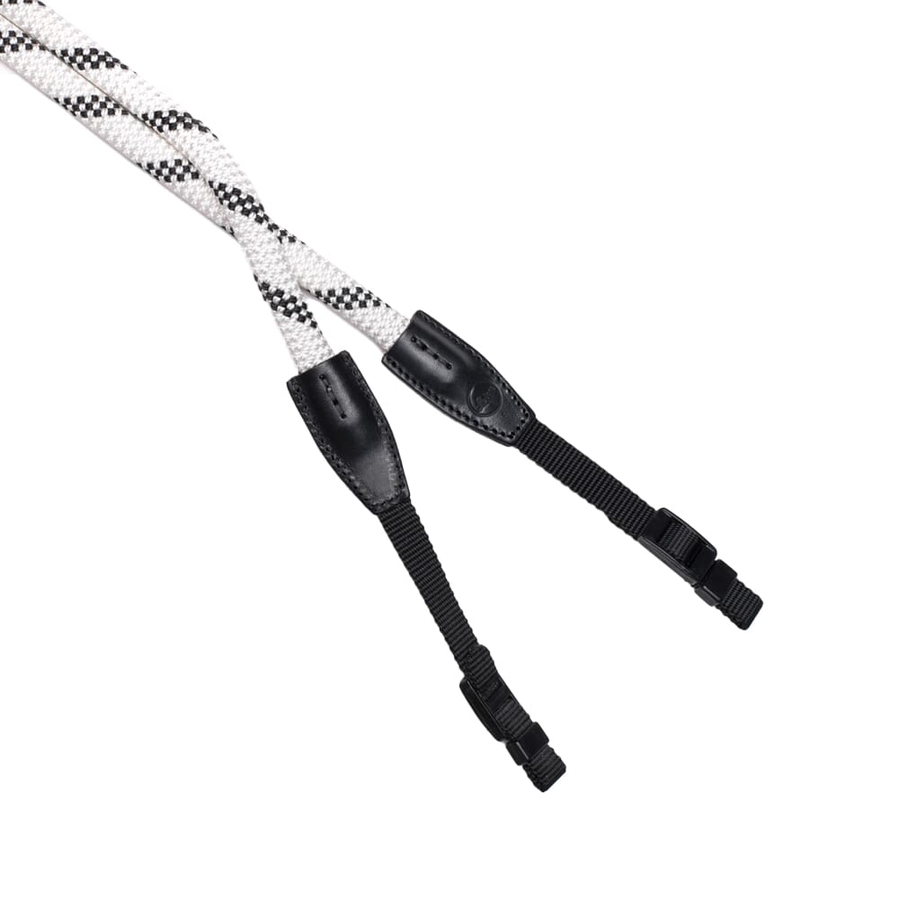 Leica White and Black 126 cm Rope Strap 19645