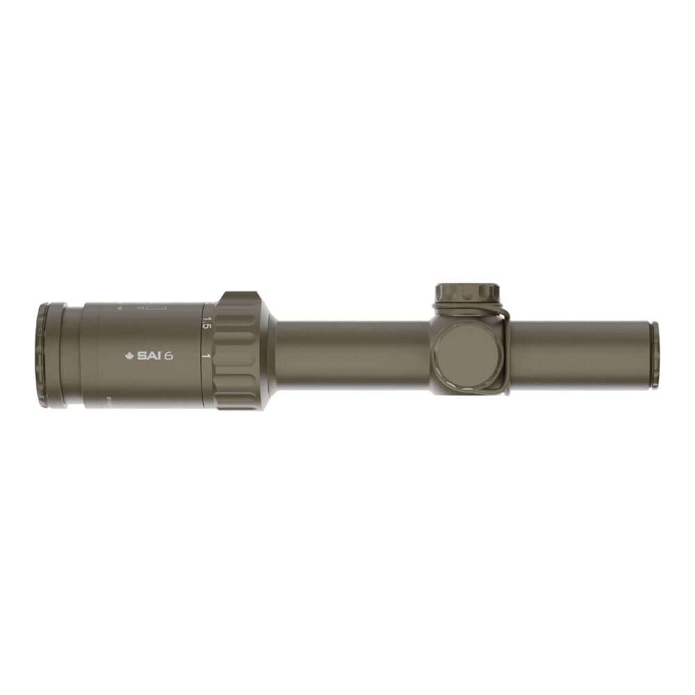 SAI Optics SAI 6 1-6x24mm .1 MRAD FFP Rapid Aiming Feature Riflescope RNG16-T170-C10