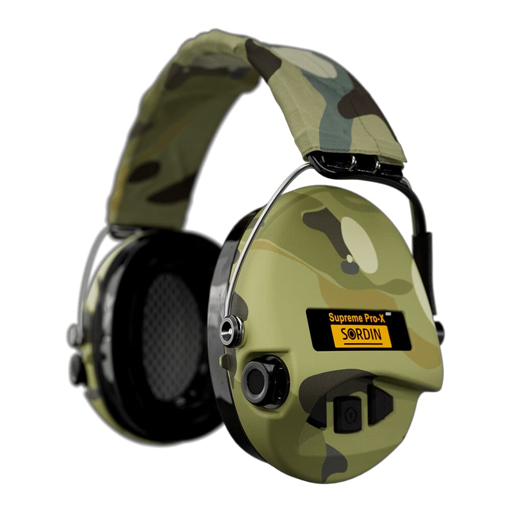 Sordin Supreme Pro-X LED Camo GEL Headband 202299005