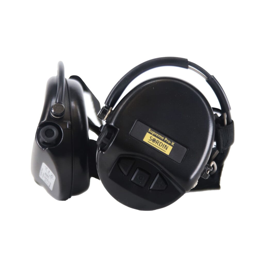 Sordin Supreme Pro-X Black PVC Neckband 202299012 For Sale
