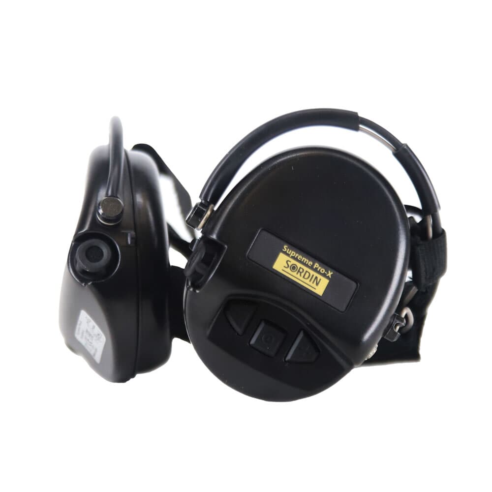 Sordin Supreme Pro-X Black PVC Neckband 202299012