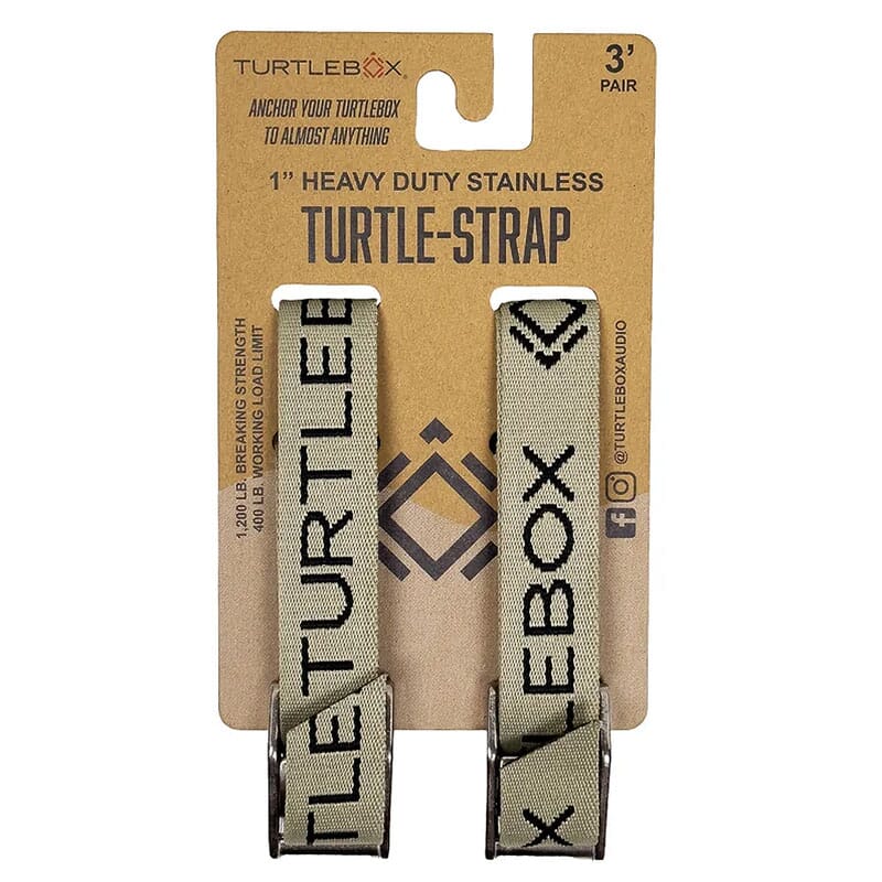 Turtlebox Tie Down Straps Tan TB-STRAP-TAN