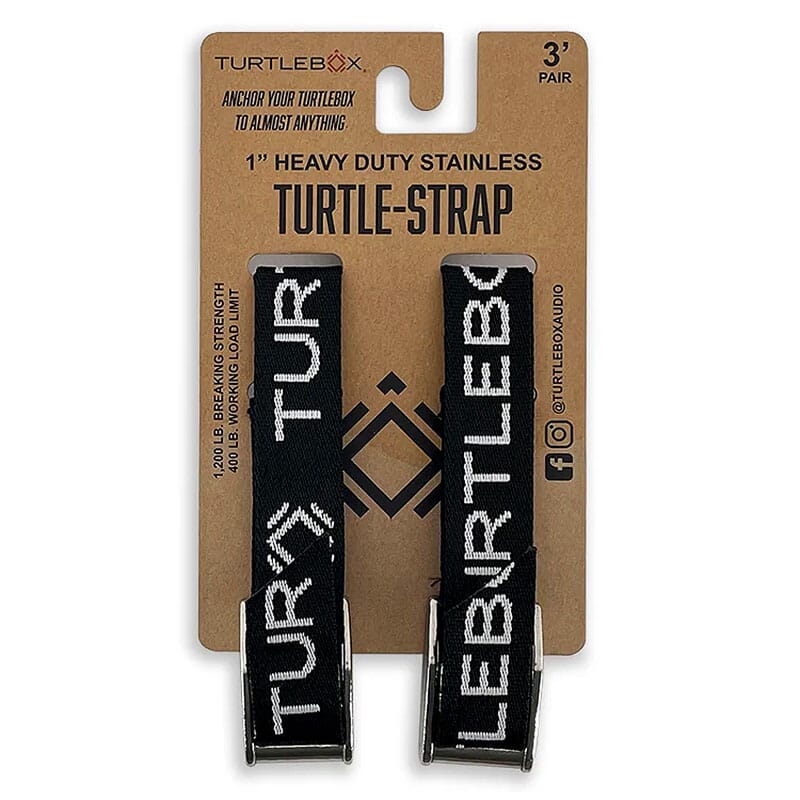 Turtlebox Tie Down Straps Black TB-STRAP