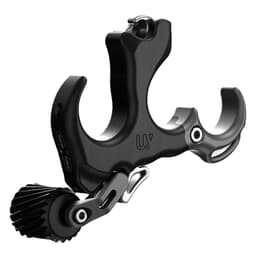 UltraView UV Button Medium Black Aluminum Release UVBR-04001