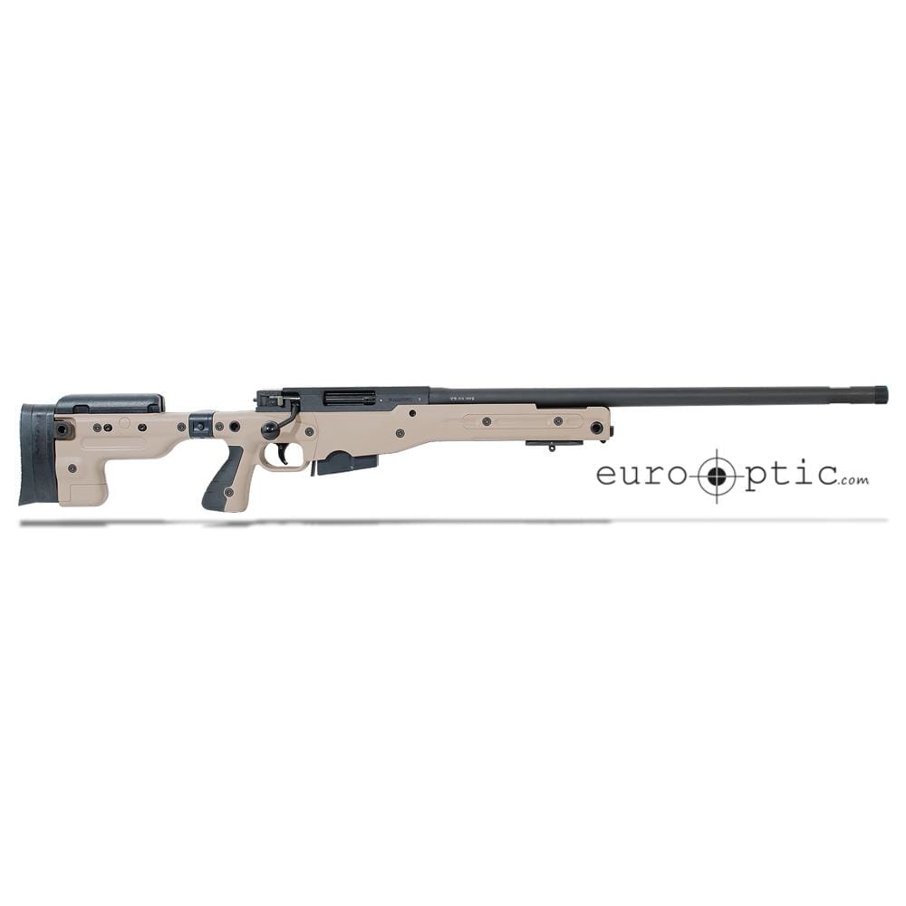 Accuracy International AT .308 Win 24" 5/8"-24 Threaded Folding Stock Pale Brown Like New Demo Rifle 27718PB24IN
