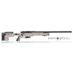 Accuracy International AT 6.5 Creedmoor 24" Threaded Folding Stock Pale Brown Rifle ATR6524FOPB