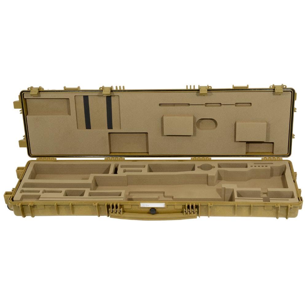 Accuracy International TRANSIT CASE (Explorer Plastic) Fitted for AW rifle Dark Earth 6186DE 6186DE