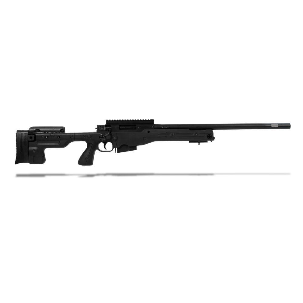 Accuracy International AT Rifle - Fixed Black Stock - 308 Win 20 inch non threaded bbl - small firing pin AT-308WNFIBL20PL0M