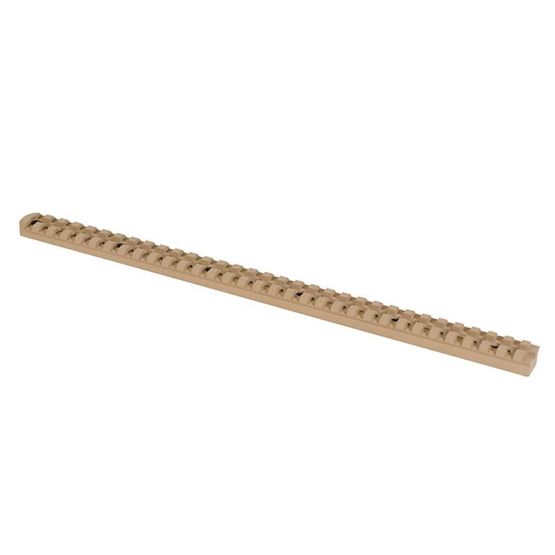 AI 13" 30 MOA Full Length Picatinny Forend Rail Pale Brown