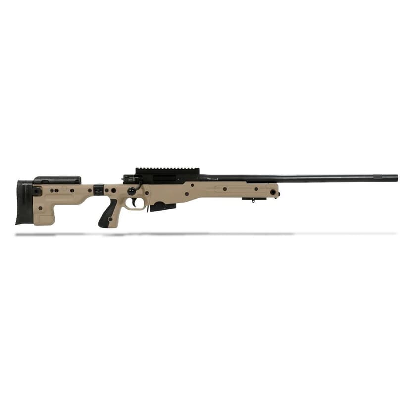 Accuracy International AT Rifle - Folding Pale Brown Stock - 308 Win 24 ...