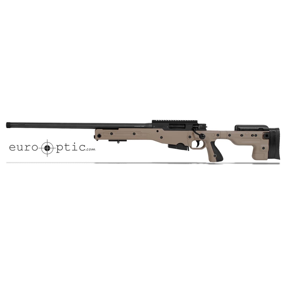 Accuracy International AT Pale Brown Rifle 6.5CM Fixed LH