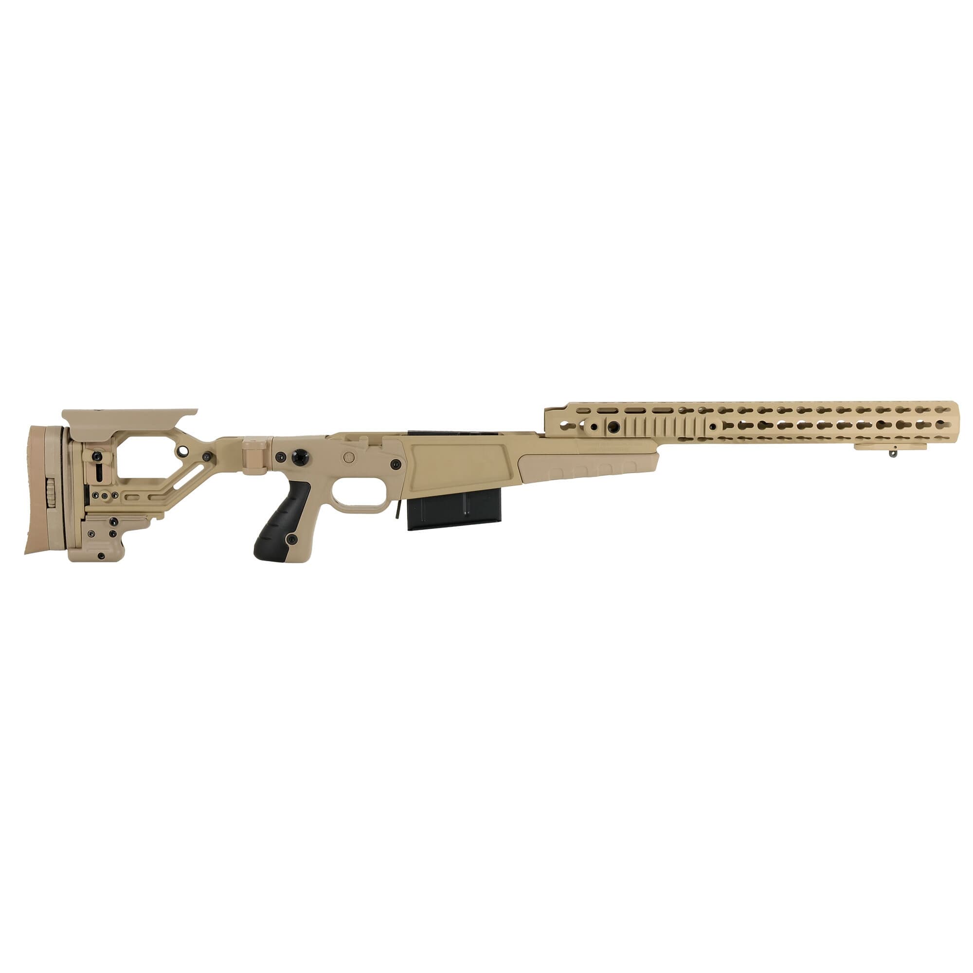 AICS AX Chassis Rem 700 LA .338 Lapua CIP Pale Brown 26714PB