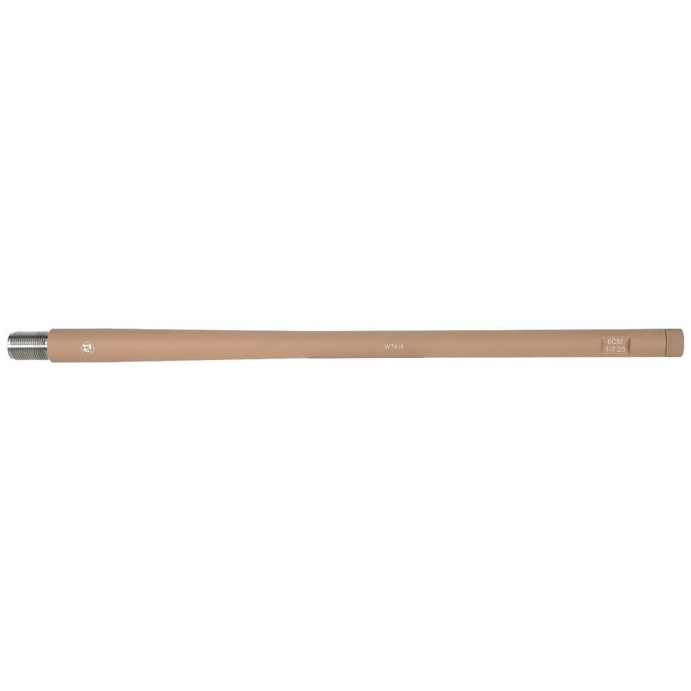 Accuracy International AT/AX SA 6mm Creedmoor 24&quot; 1:7.25&quot; 5/8&quot;-24 Pale Brown Barrel w/Thread Cap 0724082PB