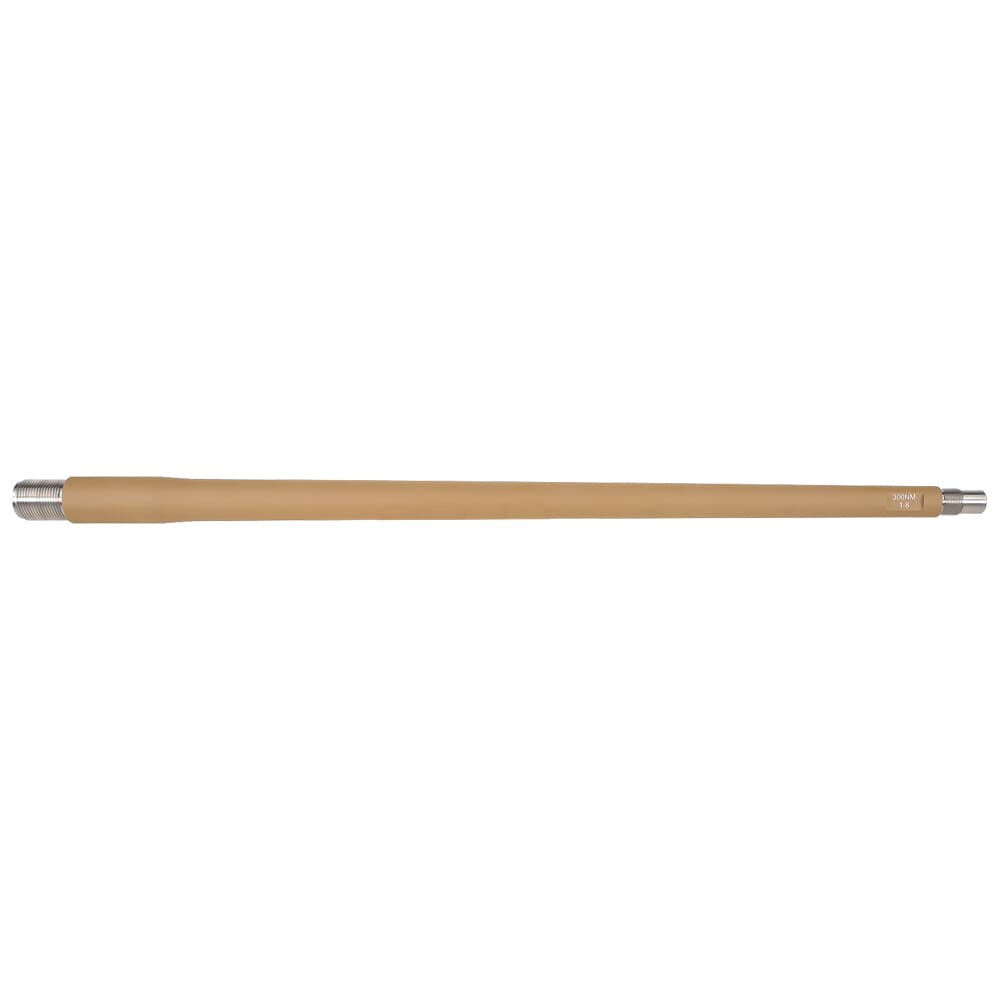 Accuracy International ASR Lg Tenon .300 Norma Mag 27&quot; 1:8&quot; Dark Earth Barrel w/3/4&quot;-24 TPI for ThunderBeast Suppressor 100-17-000608DE