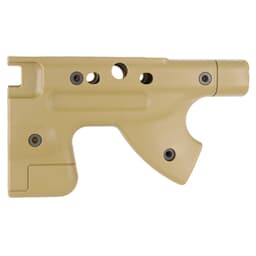 Accuracy International AW/AE/AICS Legacy Chassis Thumbhole Fixed Rear End Dark Earth Stocksides 25250DE