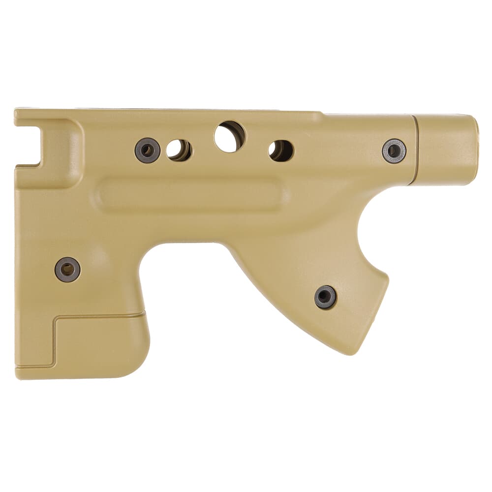 Accuracy International AW/AE/AICS Legacy Chassis Thumbhole Fixed Rear End Dark Earth Stocksides 25250DE