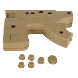Accuracy International AW/AE/AICS Legacy Chassis Thumbhole Folding Rear End Dark Earth Stocksides 25385DE