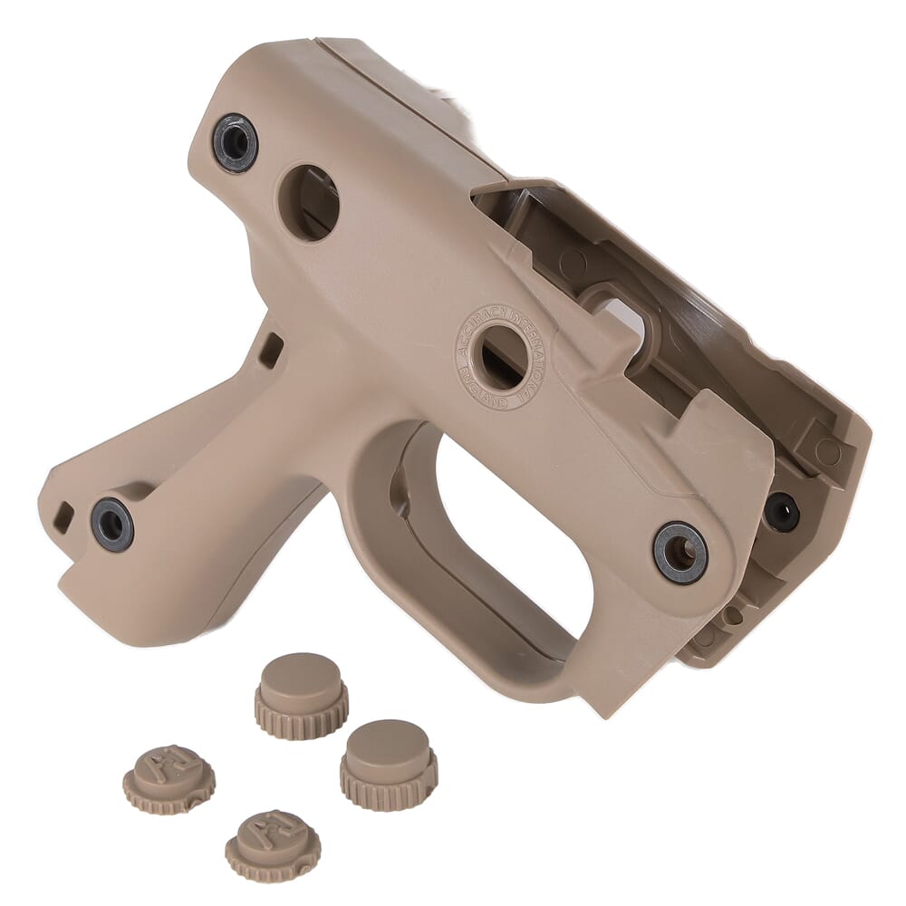 Accuracy International Pale Brown Pistol Grip Trigger Cover Skin Set 25518PB